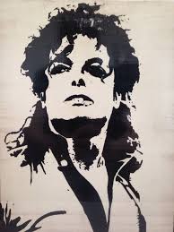 Michael Jackson Pop Art Painting Black White By Twinflamesboutique Michael Jackson Art Graffiti Wall Art Jackson S Art