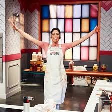 Congrats On Winning Tonight Brogen Zumbo S Just Desserts Contestant Brogen Stylishly Outfitted In A Cargo C Zumbo S Just Desserts Just Desserts Zumbo Desserts