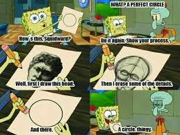 Can you draw a perfect circle? How To Draw A Perfect Circle 9gag