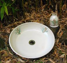 custom seahorse vessel sink and soap