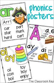 Phonics Posters Includes Blends Digraphs Long And Short Vowel Sounds R Controlled Vowel Sounds A Phonics Posters Phonics Activities First Grade Phonics