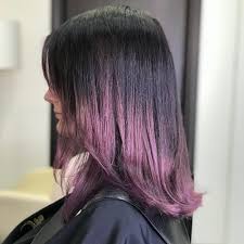 Whether you opt for a light purple hair hue or the bright purple shade seen here, you'll get a stunning. 22 Stunning Purple Ombre Hair Color Ideas For 2021