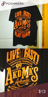 Black And Orange T Shirt Mens Men Black Akademiks Short Sleeve T Shirt Sz L Men Short Sleeve Black T Shirt By Academics Has Orange Writing And Is 100 Cotton T Shirt Men Short Sleeve Shirts