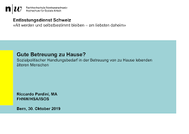 Betreuung mehrere stunden am stück oder. Pdf Gute Betreuung Zu Hause Sozialpolitischer Handlungsbedarf In Der Betreuung Von Zu Hause Lebenden Alteren Menschen