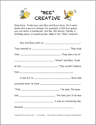 Birds Do It Bees Do It Song Lyrics Free Fill In The Blank Activity Sheet For Creating A Story This Simple Creative W Creative Writing Prompts Creative Writing Worksheets Picture Book Activities