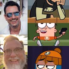 En la camisa de Eric Needles de Secuaces y en el gorro de Corey Riffin de  Grojband (ambas series creadas por Todd Kauffman y Mark Thornton) aparece  la calavera que tiene Duncan