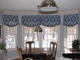 We did not find results for: Relaxed Roman Shade Valance In Ultra Marine Ikat Pattern Creates A Stunning Look In A Kitche Kitchen Bay Window Valance Window Treatments Bay Window Treatments
