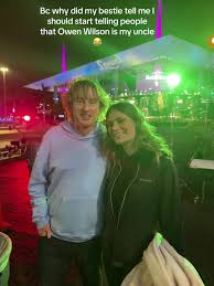 Not my uncle 😂 but honestly one of the nicest people ever!! Such an honor  #rollingloud #owenwilson #miami #rollingloudmiami #contentcreators  #microinfluencer @Owen Wilson☑️