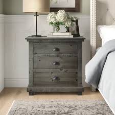 This modest look will give your master bedroom a trendy look. 3 Drawer Nightstands Wayfair