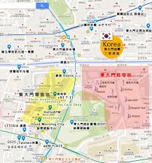 韓國東大門必買美食小吃推薦 自製逛街地圖 批貨零售整理 三貓繪飯 痞客邦 ees map korea