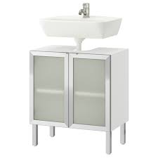 12 photos de la ensemble evier et meuble sous evier ikea. Ikea Lillangen Evier Sous Armoire Avec 2 Portes En Blanc De Bain Armoire