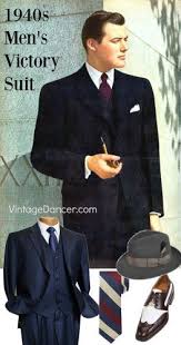 An abridged historical timeline of how men's fashion and style came to be. 1940s Men S Suit History And Styling Tips Vintage Suit Men 1940s Mens Fashion Vintage Mens Fashion