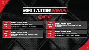 Start your 30 day free trial now, then only $4.99/mo for 6/ mo. Bellator Returns To Action In April On Showtime Light Heavyweight Grand Prix Announced