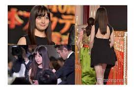 橋本環奈が痩せたダイエット方法10 ドレス 黒 日本アカデミー賞 橋本環奈