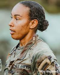 Congratulations☝🏾Lt. Gabrielle White is the very first female Army Ranger  to ever compete in the Best Ranger Competition! The Best Ranger Competition  is a tough, elite-level, three-day test of physical and mental