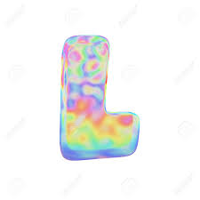 Print the bubble letters on card stock and have students decorate a letter . Alphabet Letter L Uppercase Funny Font Made Of Colorful Soap Bubble 3d Render Isolated On White Background Typographic Symbol From Iridescent Holographic Foil Stock Photo Picture And Royalty Free Image Image 102228620