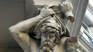 Later werden de titanen, die in de strijd om de hemelheerschappij aan zeus' kant stonden, door hem bevrijd. Der Titan Riese Aus Der Griechischen Mythologie