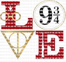 Harry Potter Love 9 3 4 Platform Colored Just A Wizard Girl Living In A Muggle World Hogwarts Platform 9 3 4 Svg Png By De In 2020 Harry Potter Love Hogwarts Svg