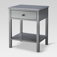 Windham Side Table Gray Threshold Grey Side Table Side Table Wood Wooden Accent Table