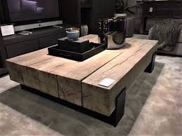 salontafel met massief eiken balken tafels collecties philippaerts rustieke salontafels tafel woonkamer woonkamer tafel