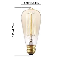 60 Watt A19 Incandescent Light Bulb Warm White 2700k E26 Medium Standard Base In 2020 Light Bulb Bulb Vintage Bulb