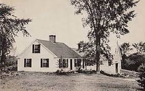 Charming traditional center chimney cape perfectly set on over 4 acres of lawn and meadow surrounded by beautiful field stone walls. Cape Cod Style House Plans