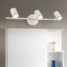 Modern Black White Sconce Wall Lights Acrylic Metal 3 Heads Wall Mounted Light With Warm White Lighting For Bathroom Beautifulhalo Com