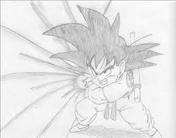 Sketch Kid Goku By Misspsyb On Deviantart