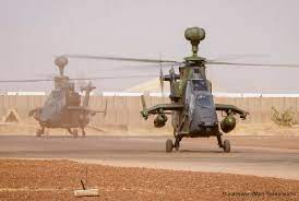 The first two of the four helicopters arrived at their location in the north of mali on march 25 at 14.49 local time. German Army Tigers Arrived To Gao In Mali
