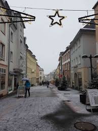 Das müsst ihr einfach sehn! In Bitburg Fallt Der Erste Schnee