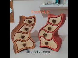 Bandsaw Box Fantastik Jewellery Box Fantastik Egik Ahsap Taki Kutusu Yapimi Youtube Ahsap Isleri Serit Testere Kutular