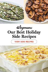 Wegmans.com uses cookies to improve your experience. Thanksgiving Christmas Other Holiday Celebration Recipes Holiday Recipes Meals Wegmans Holiday Recipes Sides Holiday Appetizers Recipes Holiday Entree Recipes