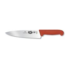 Here's why that's a good thing. Victorinox Swiss Army 5 2061 20 Chef S Knife W 8 Blade Red Fibrox Pro Handle