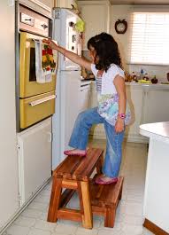 To make a folding step stool out of wood. 2 Step Wood Stool