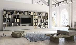 Contemporary Living Room Wall Units And Libraries Ideas Living Room Shelves Living Room Wall Units Modern Living Room Wall