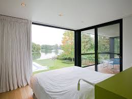 moderne slaapkamer slaapkamer modern huizen grote ramen