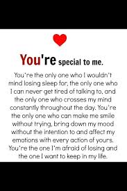 Your Special To Me You Are Special Quotes Romantic Love Quotes Romantic Quotes