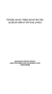 Penjelasan Gerakan Menolak Golongan Sesat Di Malaysia Facebook
