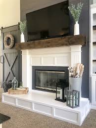 Popular Fireplace Makeover For Farmhouse Home Decor 20 In 2020 Build A Fireplace Home Fireplace Fireplace Surrounds