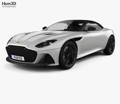 3d Model Of Aston Martin Dbs Superleggera Volante 2020