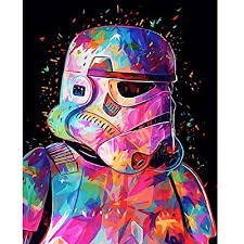 Beginners, both adults, and kids can access and enjoy its calm shades. Buy 5d Full Drill Diamond Painting Kits For Adults Star Wars Diamond Art Paint With Round Diamonds Diy Paint By Number Kits Gem Art Craft With Crystal Rhinestone Embroidery 13 7x17 7 Inch 35x45cm Online