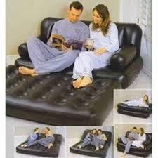 Votre futur matelas en quelques cliques. Matelas Gonflable 5 En 1 Divan Canape Lit D Appoint 2 Personnes Pour Maison Ou Camping Couchages Achat Prix Fnac