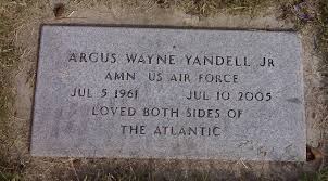 AMN Argus Wayne Yandell Jr. (1961-2005)