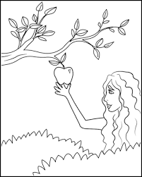 Teaching children about the story of adam and eve is important to develop an understanding of the sinful nature of mankind. Bible Coloring Page For Sunday School Eve And The Forbidden Fruit