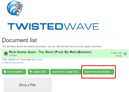 Use Import From Soundcloud Button Soundcloud Free Website Wordpress Web