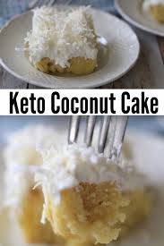 The Best Keto Coconut Cake Creamy Delicious Homemade Recipe Low Carb Desserts Keto Dessert Recipes Sugar Free Desserts