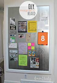 Diy Tutorial Diy Magnetic Board Diy Magnetic Board Bead Cord Diy Magnet Board Magnetic Board Home Diy