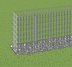 Gabionenzaun Selber Bauen Schritt Fur Schritt Globus Baumarkt In 2020 Gabionenzaun Gabionen Selber Bauen Gabionen