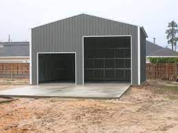 30 X 40 Metal Building For The Hubs Metal Garage Buildings Metal Buildings Garage Design
