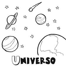 Dibujos Del Espacio Para Colorear